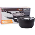 Vesuvio Ceramic Coated Nonstick Sauce Pan, 2.6 Quart