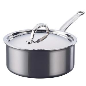 Hestan Italian Made 3-Quart Sauce Pan - Non-Toxic, Induction Compatible