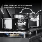 Hestan Italian Made 3-Quart Sauce Pan - Non-Toxic, Induction Compatible