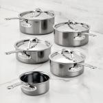 Hestan Italian Made 3-Quart Sauce Pan - Non-Toxic, Induction Compatible