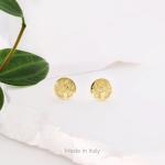 Lucchetta - 14k Yellow Gold Tree of Life Studs