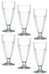 Set of 6 Lavender Bormioli Rocco Rock Bar Glasses