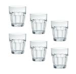 Set of 6 Bormioli Rocco Rock Bar Glasses