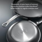 Hestan - NanoBond Collection - 8.5-Inch Titanium Stainless Steel Frying Pan