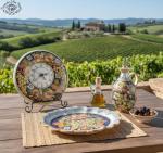 Parrini Italian Ceramic Serving Tray - Hand Painted