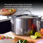 Hestan 8-Quart Stock Pot - NanoBond Collection, Titanium Stainles
