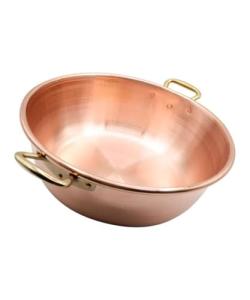 Handmade Italian Copper Jam Pan - 7.1 Quart