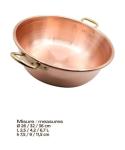Handmade Italian Copper Jam Pan - 7.1 Quart