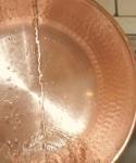 Handmade Italian Copper Jam Pan - 7.1 Quart