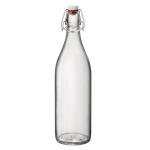 Bormioli Rocco Giara Bottle, 33.75 oz, Clear