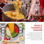 Vesuvio 5 Quart Nonstick Dutch Oven: Ceramic Coated