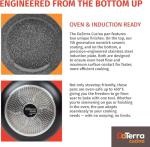 Vesuvio 5 Quart Nonstick Dutch Oven: Ceramic Coated