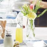 Bormioli Rocco Glass Swing Bottle, 8.5 oz, Clear