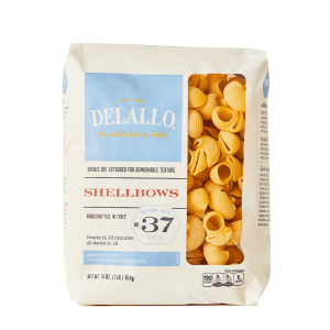 DeLallo Non-GMO Shellbow Pasta, 16 oz
