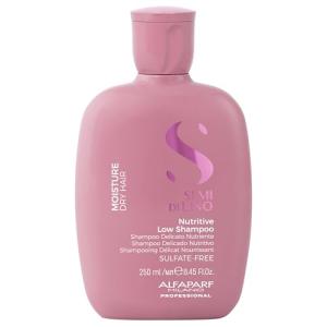 Alfaparf Milano Semi Di Lino Moisture Nutritive Sulfate Free Shampoo for Dry Hair - Paraben and Paraffin Free - Safe on Color Treated Hair - Professional Salon Quality, 8.45 Fl Oz
