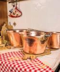 CREARTISTIC Italian Polenta Copper Pot – 9 inch