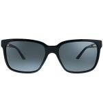 Versace Man Sunglasses Black Frame, Grey Lenses, 58MM