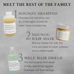 Davines NOUNOU Shampoo | Hydrating Deep Shampoo for Bleached, Permed, Relaxed, Damaged Hair or Very Dry Hair | Replenishes Chemically Processed Hair | 8.45 fl oz (Pack of 1)