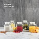 Bormioli Rocco Hermetic Seal Pitcher for Homemade Beverages