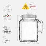 Bormioli Rocco Hermetic Seal Pitcher for Homemade Beverages