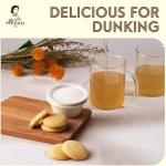 Grisbi Lemon Cream by Matilde Vicenzi | Lemon Filled Vanilla Patisserie Pastry Cookie| Kosher, Dairy | Made in Italy | 5.29oz (150g) Box, 4-Pack