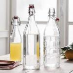 Bormioli Rocco Moresca Bottle 33.75 oz Clear Twin