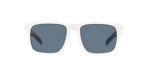 Costa Del Mar Men's Spearo Polarized Square Sunglasses, Matte USA White/Grey Polarized-580P, 56 mm