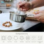 3/4 Quart Stainless Steel Butter Warmer - Professional Cookware