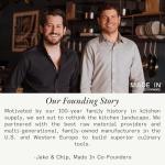 Italian Crafted 3.5 Quart Stainless Steel Sauté Pan