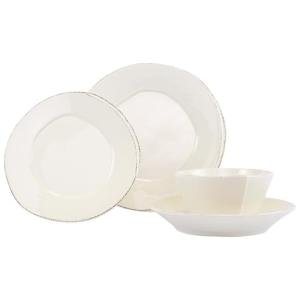 Vietri Lastra Linen 4-Pc Place Setting, Italian Dinnerware