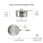 Hestan ProBond Collection - Stainless Steel Cookware Set
