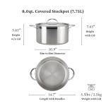 Hestan ProBond Collection - Stainless Steel Cookware Set