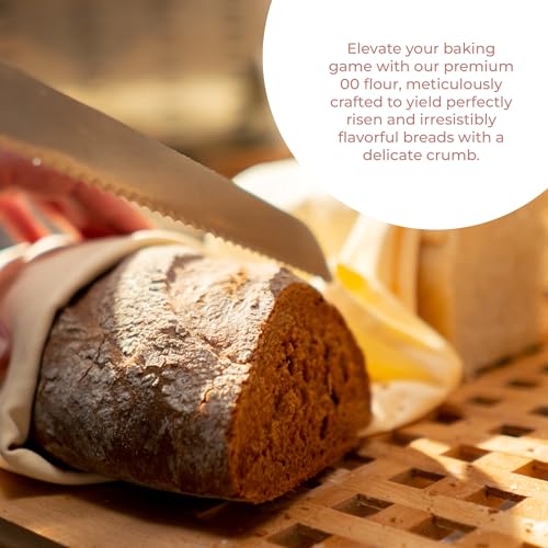 Antimo Caputo Chef's Flour 2.2 LB - Italian Double Zero 00 - Soft Wheat for Pizza Dough, Bread, & Pasta