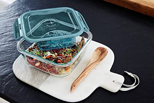 Bormioli Rocco Frigoverre Evolution - 7" Square Container