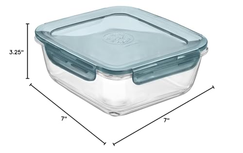 Bormioli Rocco Frigoverre Evolution - 7" Square Container