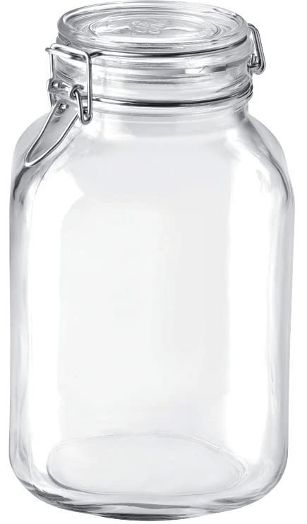 Bormioli Rocco Fido Vaso Quadrato, 3 Litri
