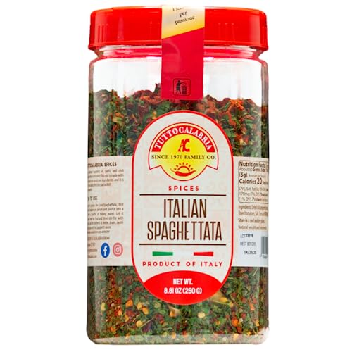 Spicy Italian Spaghettata Seasoning by TuttoCalabria - 250g