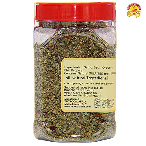 Spicy Italian Spaghettata Seasoning by TuttoCalabria - 250g