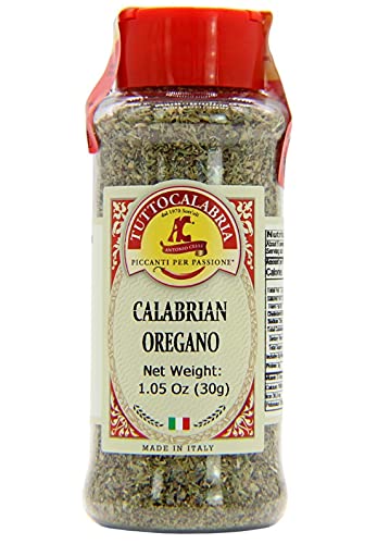 Calabrian Dried Oregano Flakes, Shaker, 30g, Italian Made