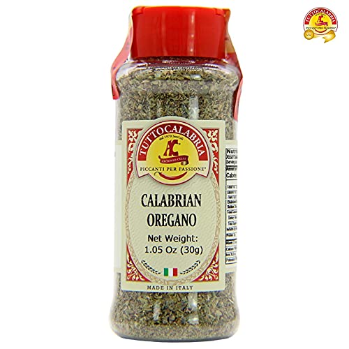 Calabrian Dried Oregano Flakes, Shaker, 30g, Italian Made