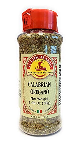 Calabrian Dried Oregano Flakes, Shaker, 30g, Italian Made