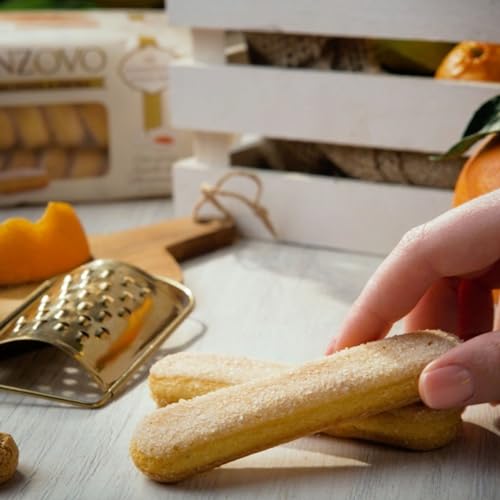 Matilde Vicenzi Vicenzovo Ladyfingers Tray of 12 - Classic Italian Biscuits, Ladyfingers Cookies for Tiramisu - Kosher Dairy Cookies - Italian Pastries for Bakery & Dessert Gifts 7.05 oz(200g), 2Pack