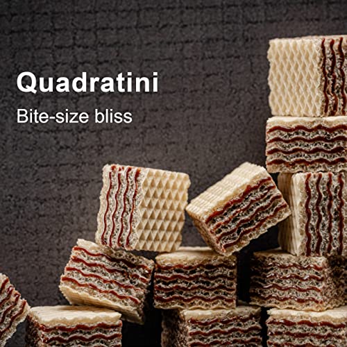 Loacker Quadratini Cappuccino Wafer Cookies (220g)