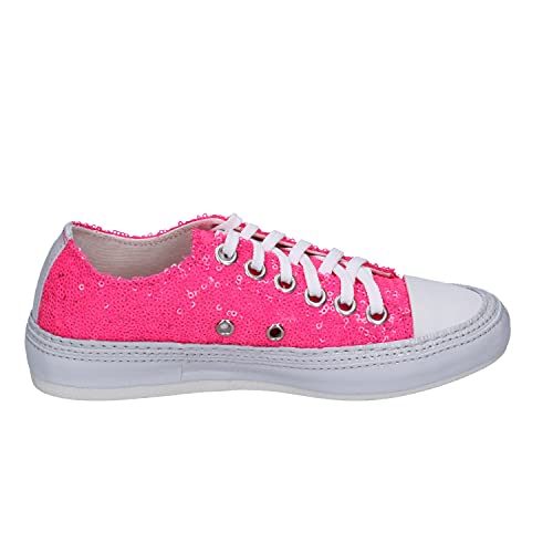 RUCOLINE Scarpe Sneakers Donna Paillettes Rosa 5 USA