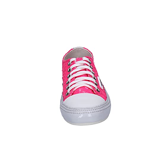 RUCOLINE Scarpe Sneakers Donna Paillettes Rosa 5 USA