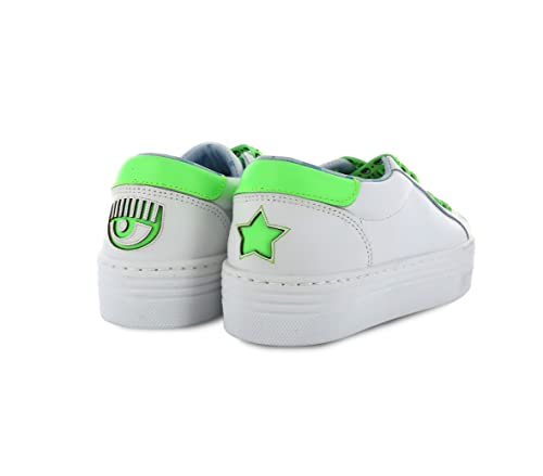 Chiara Ferragni Sneakers, Size 42, Green Fluo