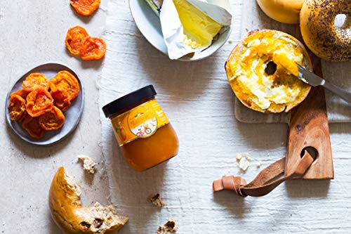Tuscanini Premium Italian Apricot Preserves, 11.64 oz Jar, Spreadable Fruit Jam, No High Fructose Corn Syrup, No Preservatives, Non GMO, Gluten Free