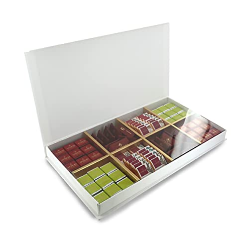 Collection N.8 Chocolate Box Set, Assorted Chocolates in Refined Gift Box, 580 Grams / 20.45 Oz