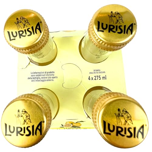 Italian Lurisia Limonata Lemon Soda 4-Pack 9.3oz Bottles