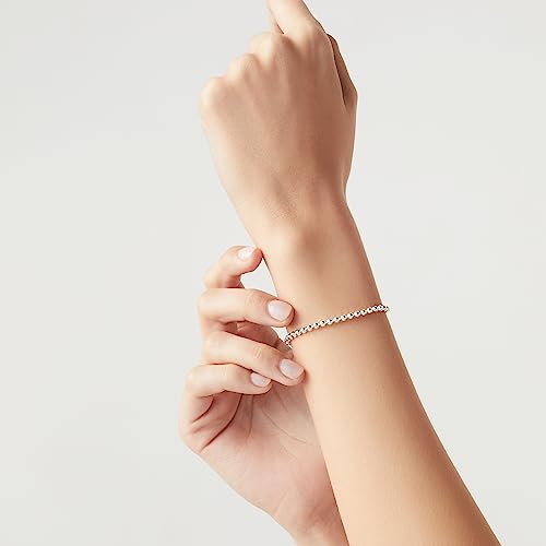 Italian Handmade 925 Sterling Silver Bead Bracelet